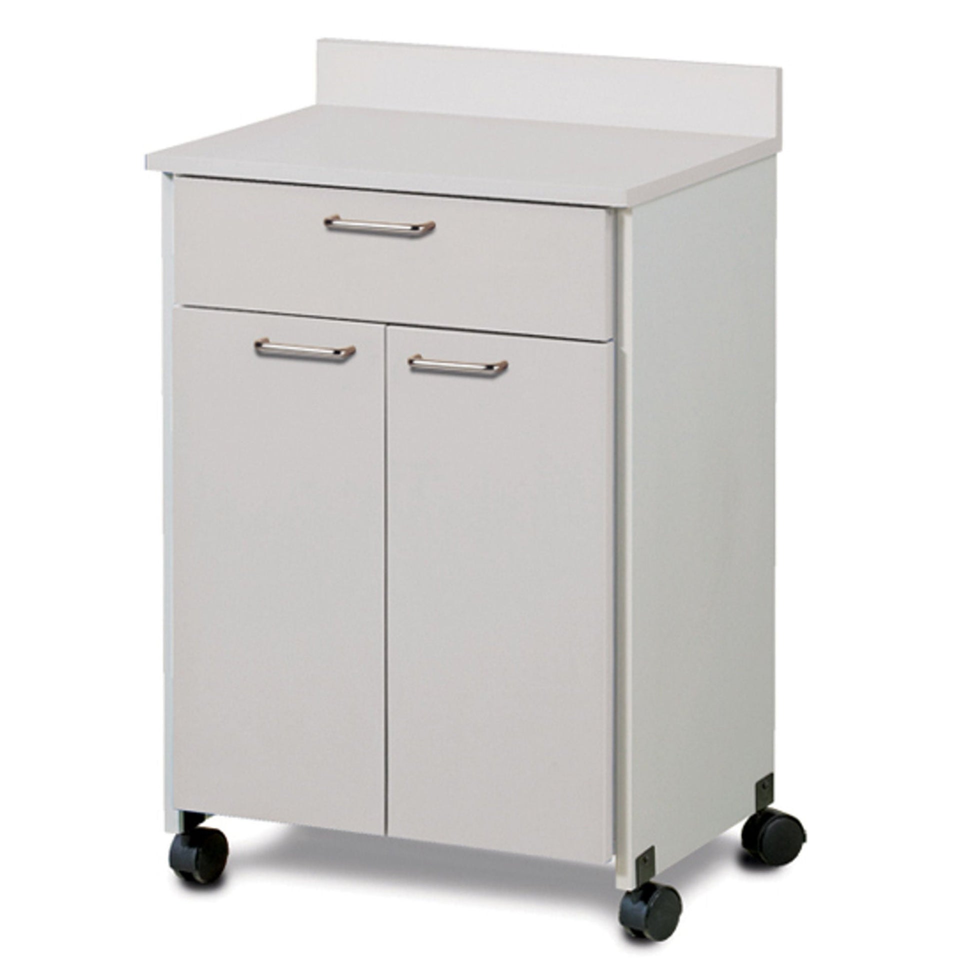 Model 8921 Mobile Treatment Cabinet Mobile Laminate 1 Drawer 1 Shelf Without Lock