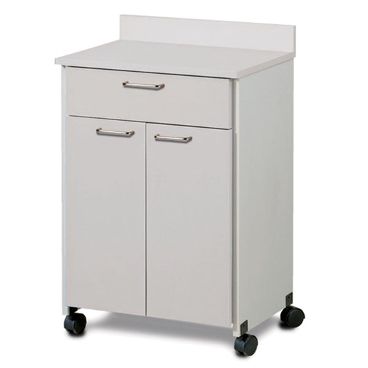 Model 8921 Mobile Treatment Cabinet Mobile Laminate 1 Drawer 1 Shelf Without Lock