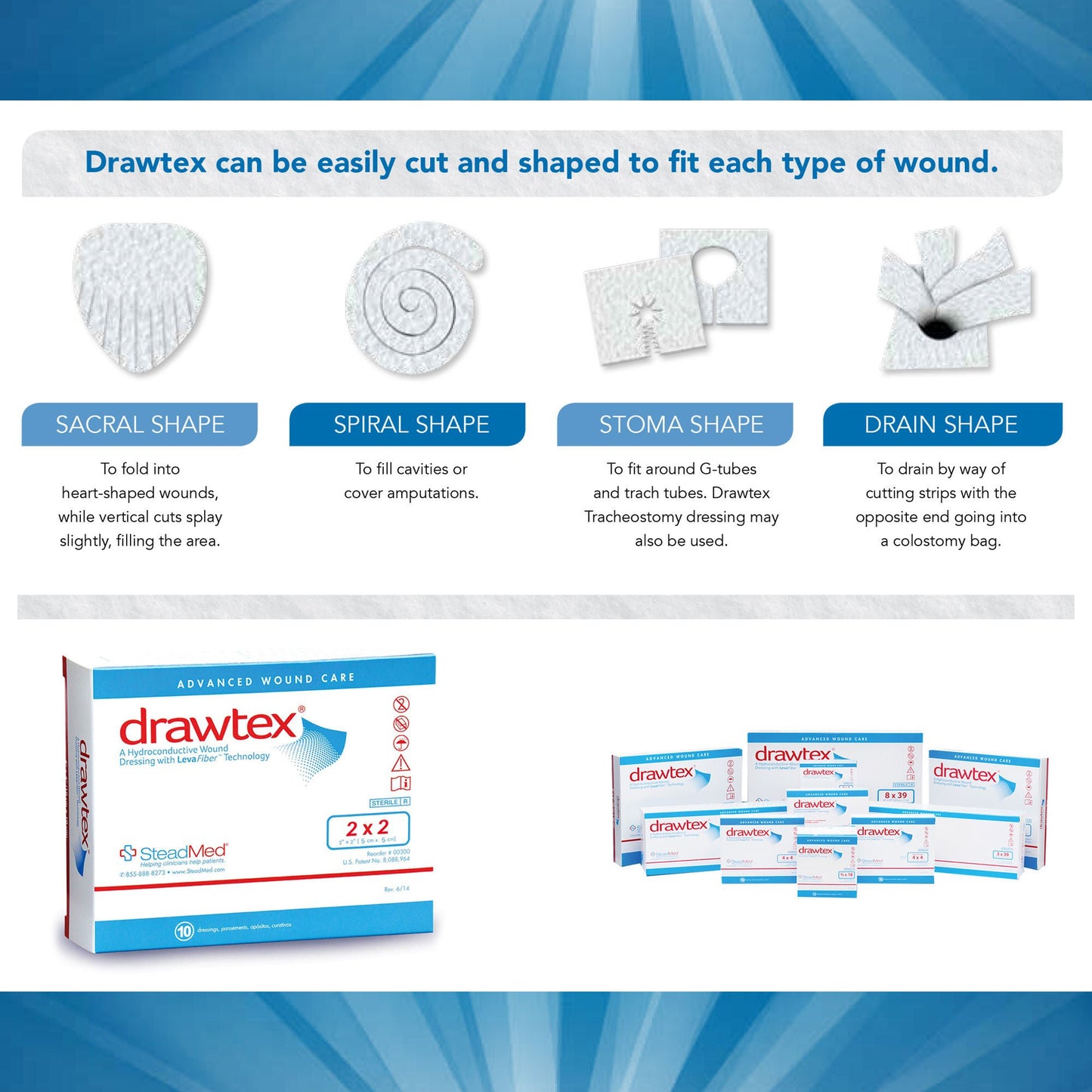 Drawtex® Nonadherent Dressing