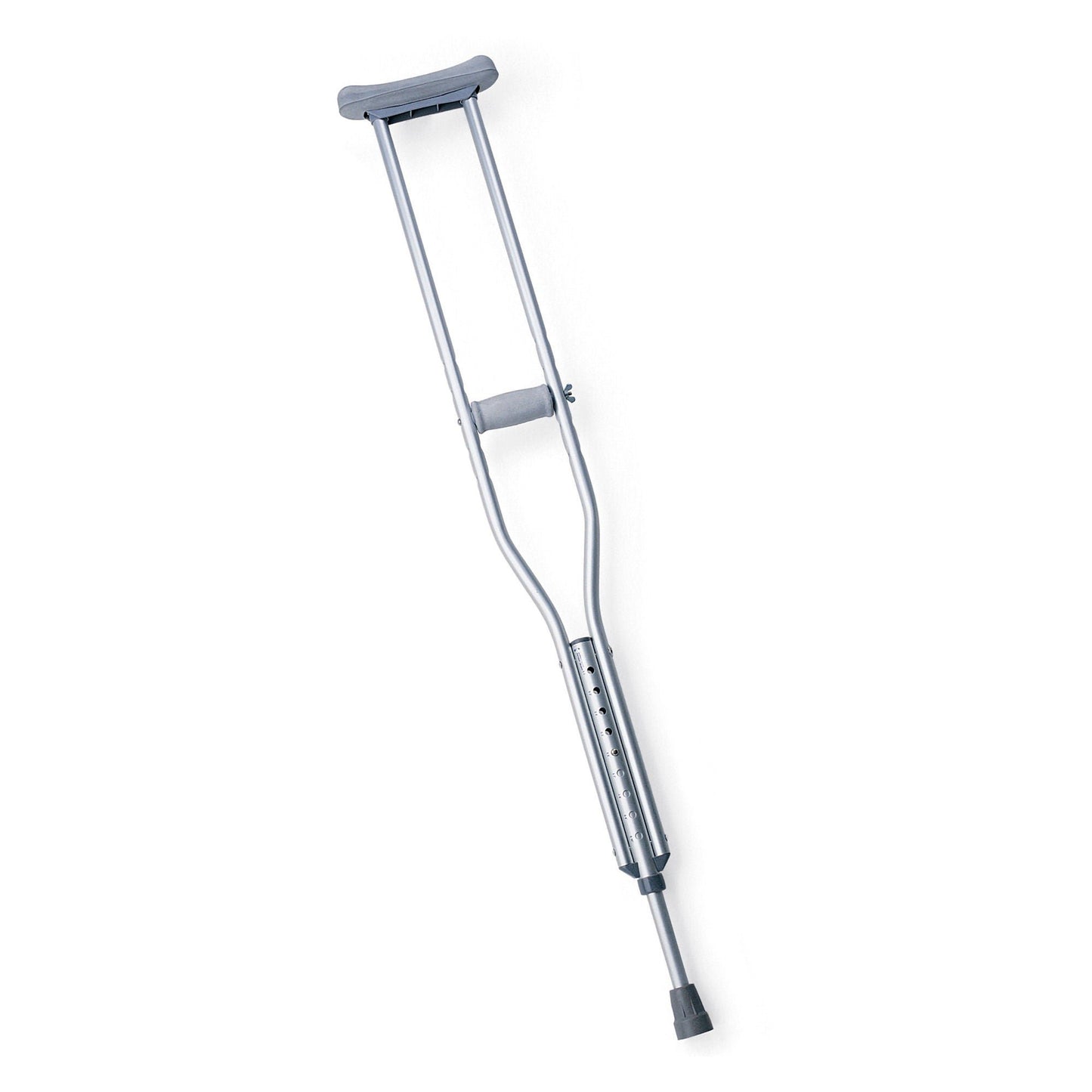 Guardian Underarm Crutches Adult 5 Foot 2 Inch to 5 Foot 10 Inch User Height Aluminum Frame 300 lbs. Weight Capacity