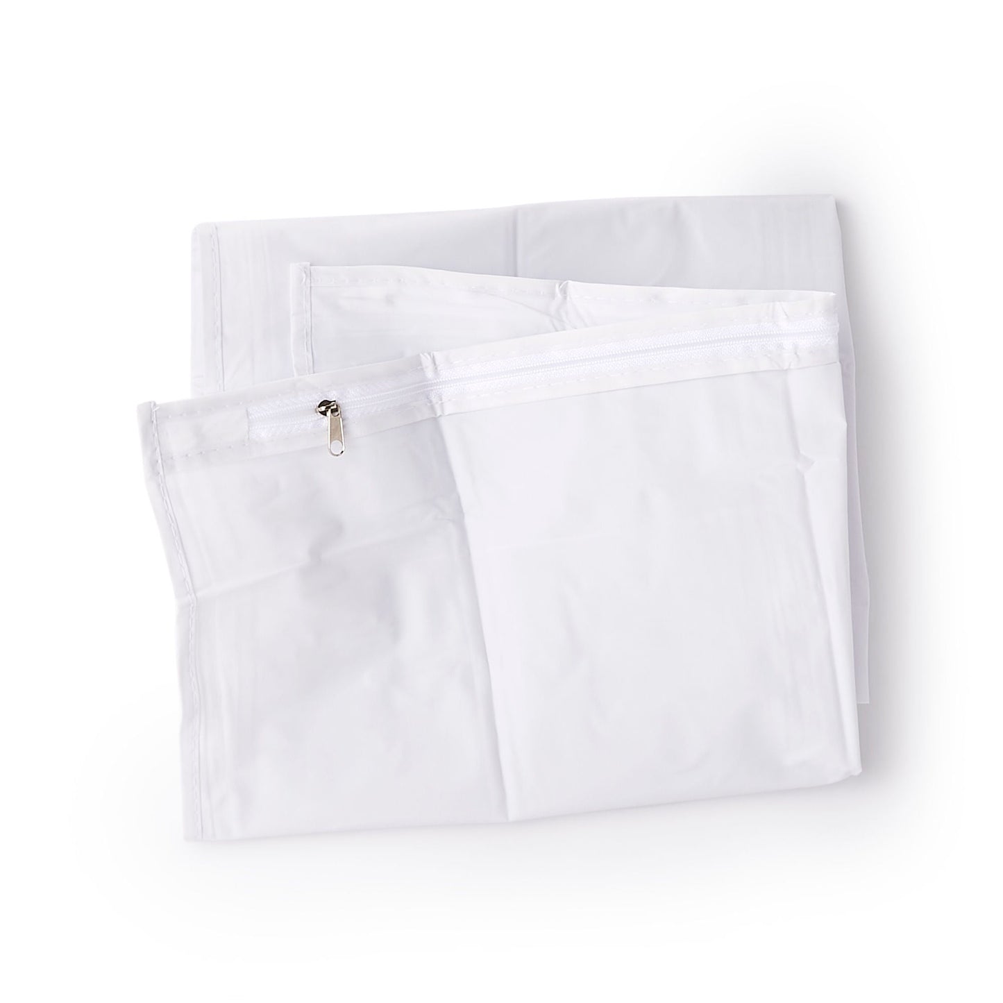 Mark-Clark® White 4 mil Plastistaff Pillow Cover With Zip