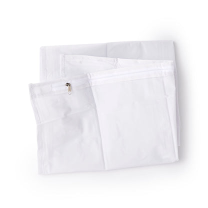 Mark-Clark® White 4 mil Plastistaff Pillow Cover With Zip