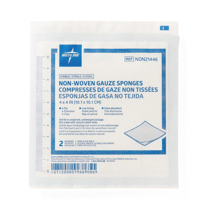Avant Gauze® Sterile Nonwoven Sponge, 6-Ply