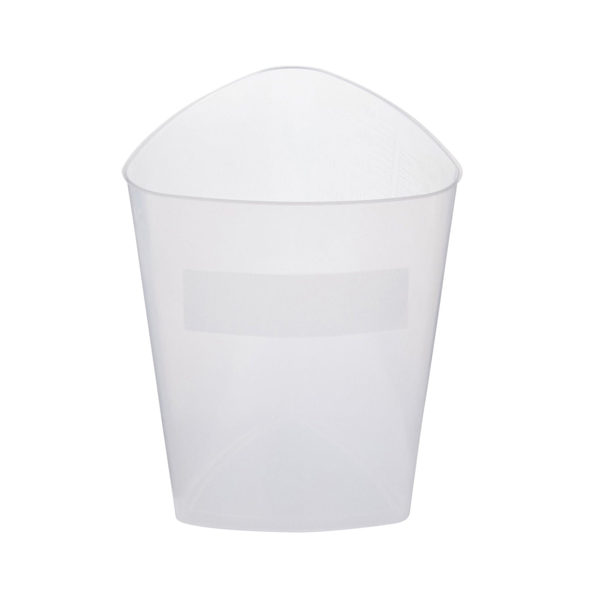 McKesson Triangular Graduated Container, capacity