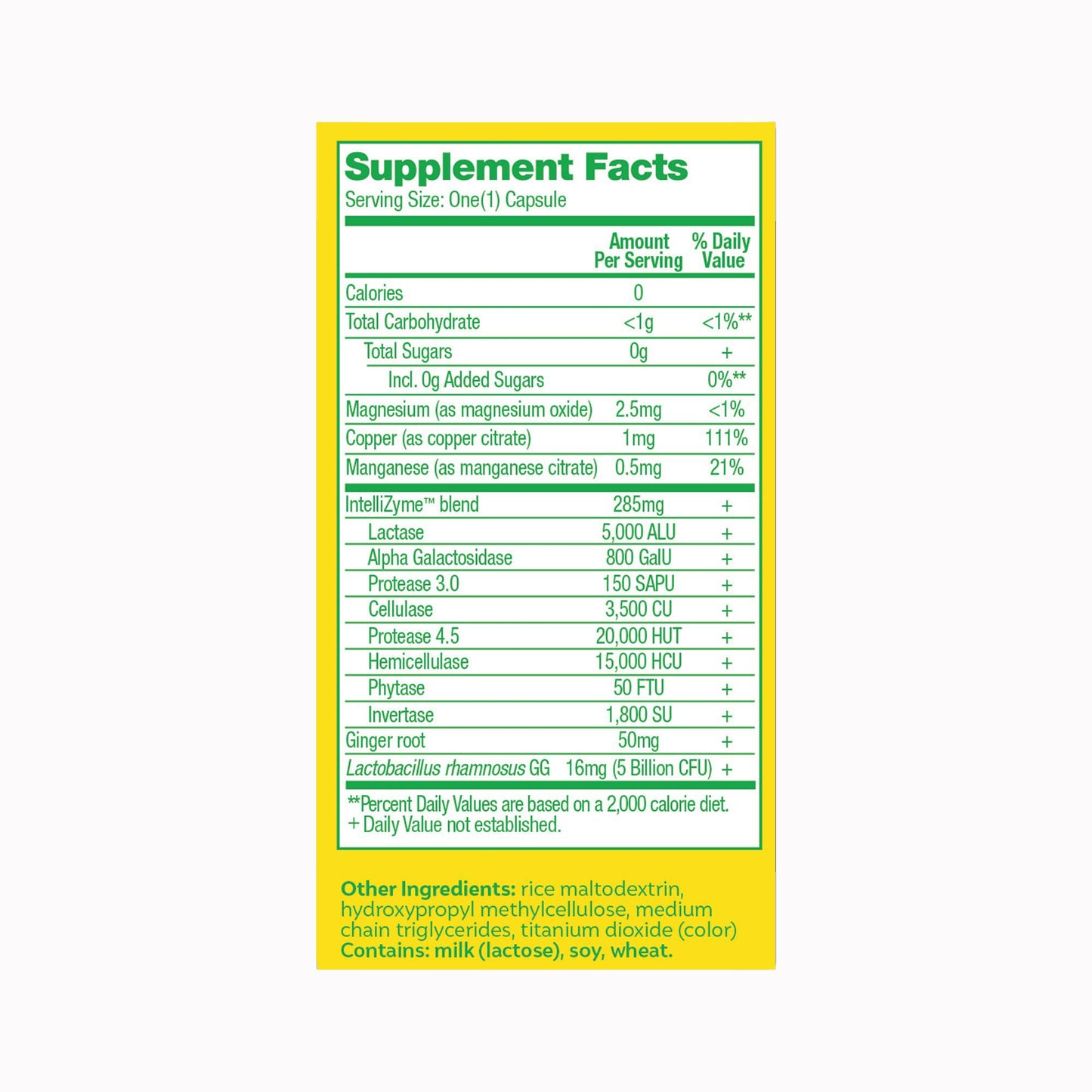 Culturelle® Bloating & Gas Defense Capsules