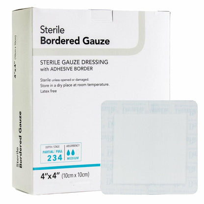 DermaRite® Adhesive Dressing, White