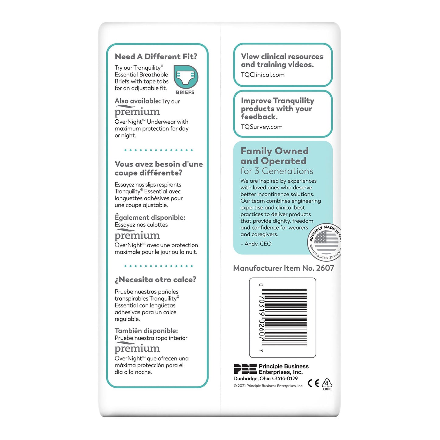 Select® Heavy Protection Absorbent Underwear, Extra Large