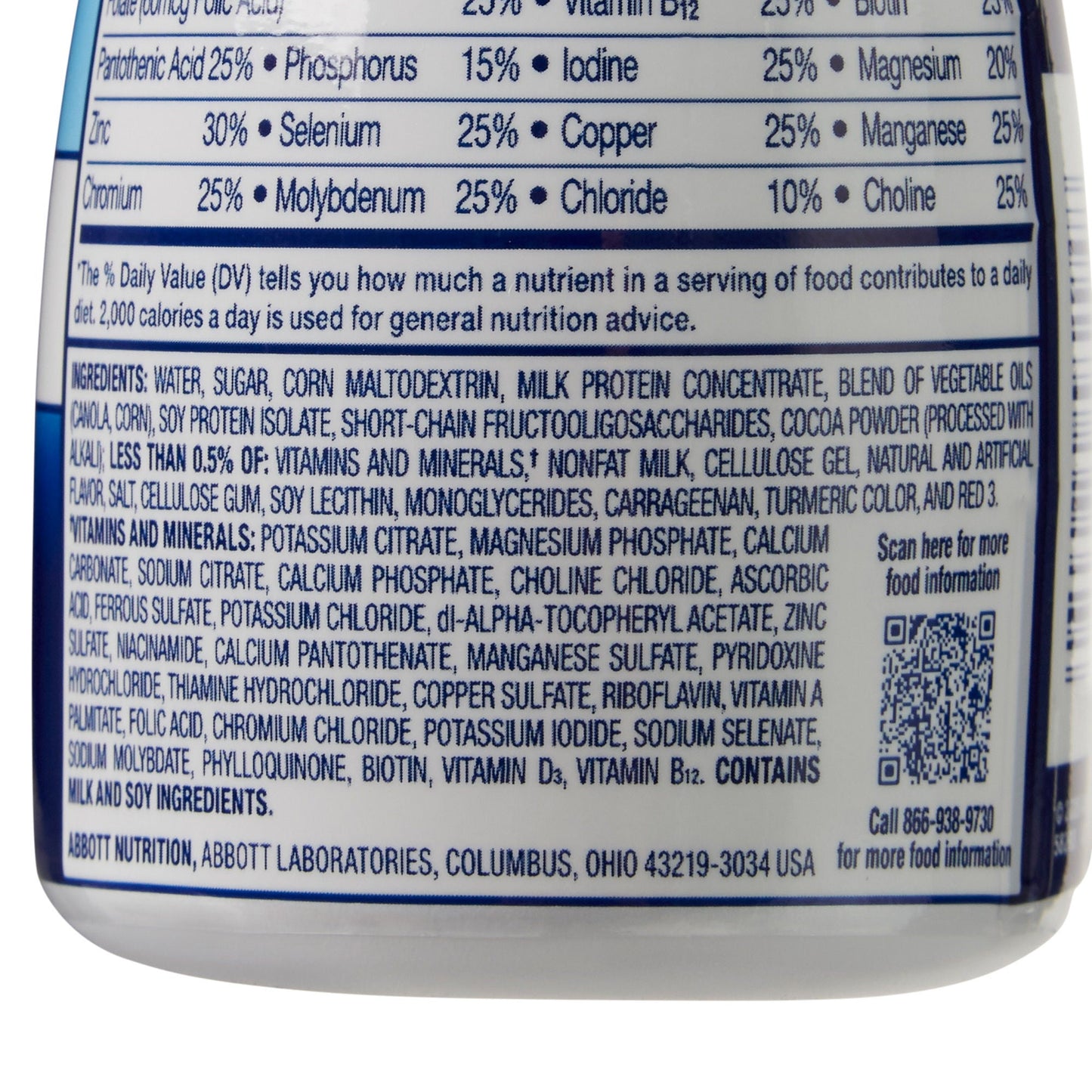 Ensure® Original Therapeutic Nutrition, Chocolate, Bottle