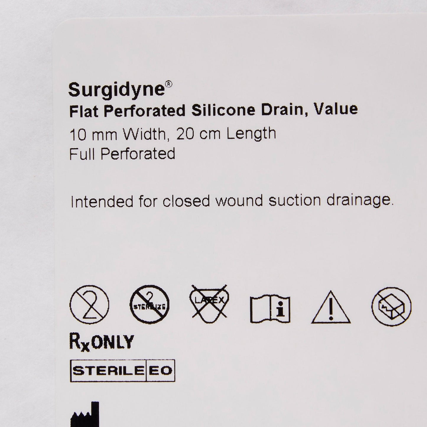 McKesson Wound Drain Tube, ., 20-centimeter Length