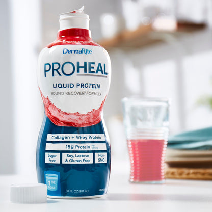 ProHeal™ Cherry Splash Liquid Protein Wound Recovery Formula, bottle