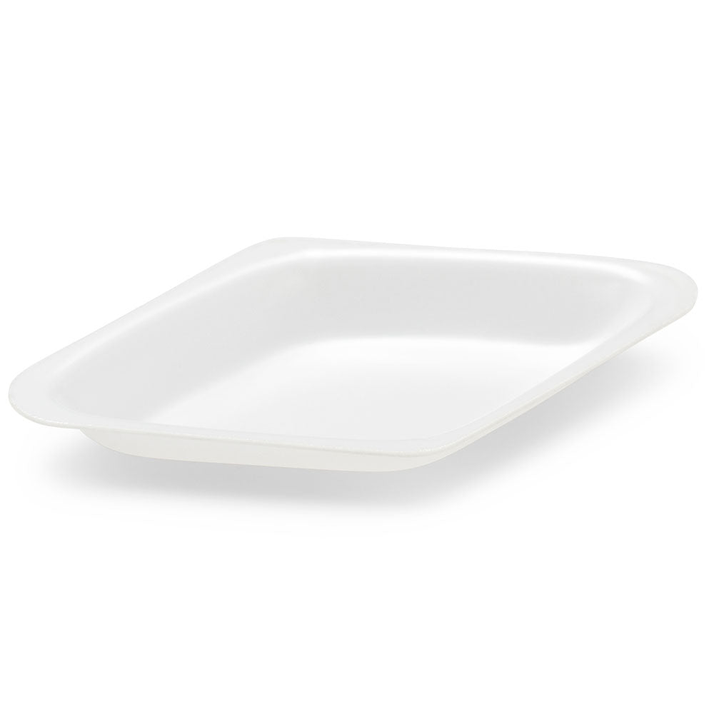Weighing Boats, Diamond-Shaped Antistatic PS, White — 5/30/100 mL, 500/Pack | Globe Scientific