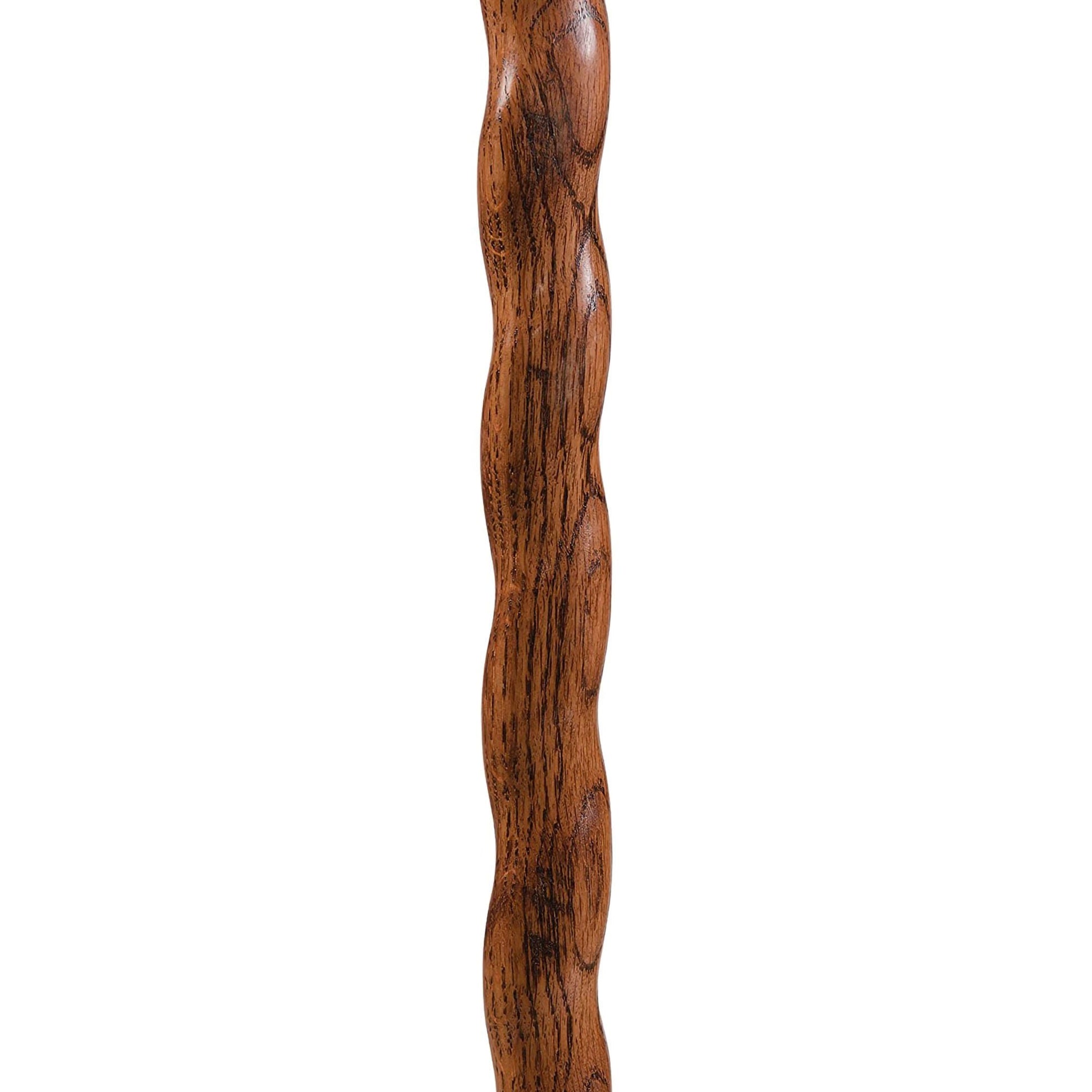 Brazos™ Twisted Oak Cane with T-Handle, Red, 37-Inch Height