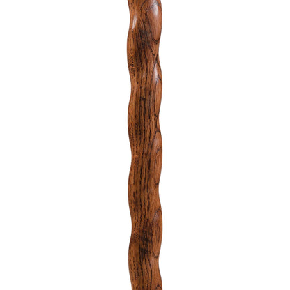 Brazos™ Twisted Oak Cane with T-Handle, Red, 37-Inch Height