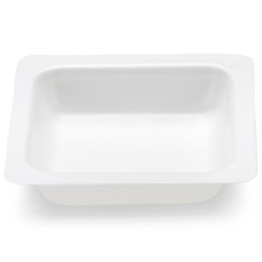 Square Weighing Boat, Anti-static, 45 x 45 x 8mm, 10ml, Square Flat Bottom, White