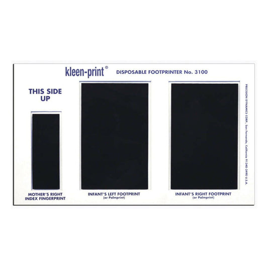 Kleen-Print® Footprinter and Thumb Pad