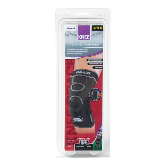 Hg80 Knee Brace Pull-On / Hook and Loop Strap 14 to 16 Inch Knee Circumference Left or Right Knee