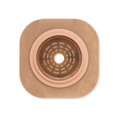 New Image™ Flat CeraPlus™ Ostomy Barrier with Tape Borders, Flange, 35 mm