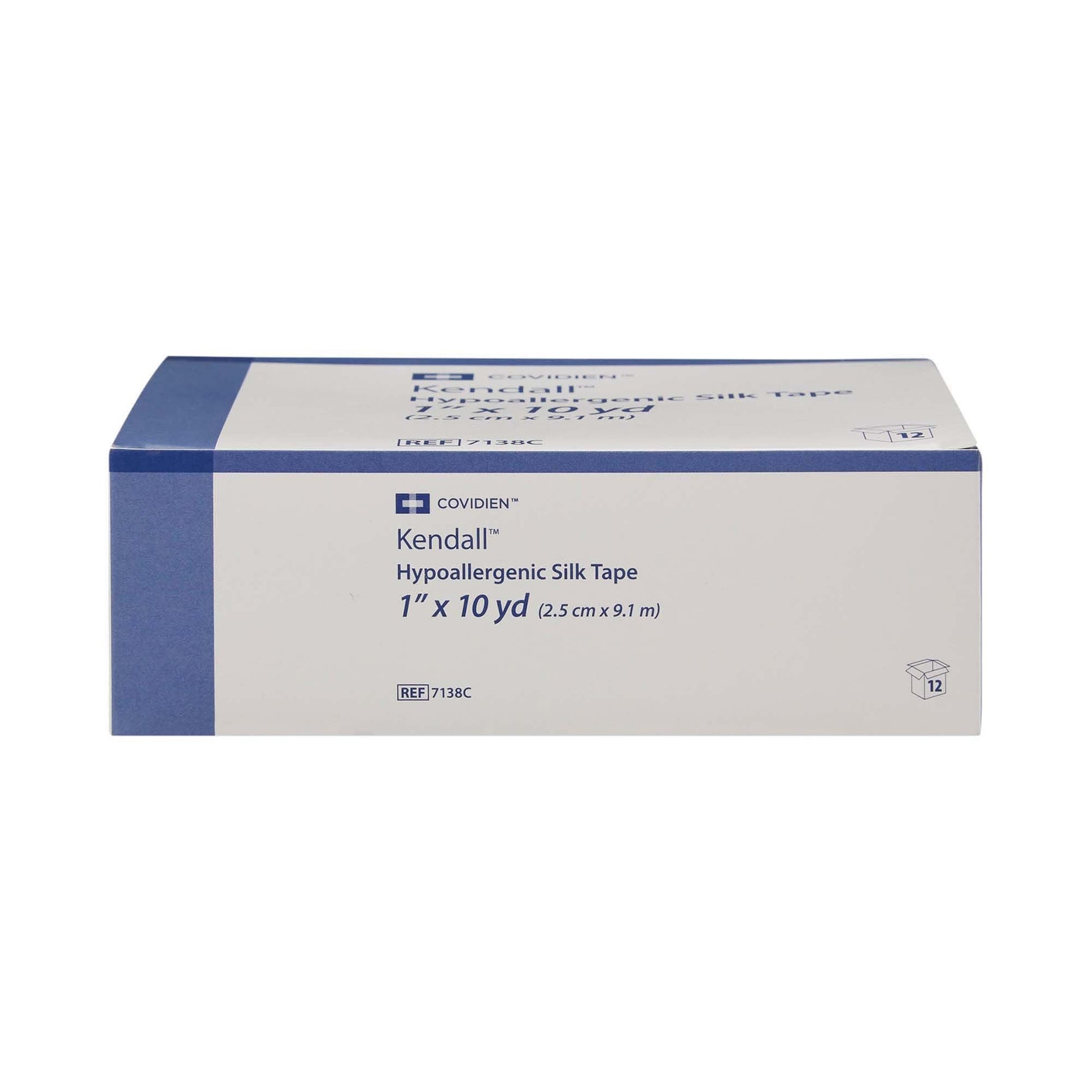 Kendall™ Hypoallergenic Silk-Like Cloth Medical Tape, White
