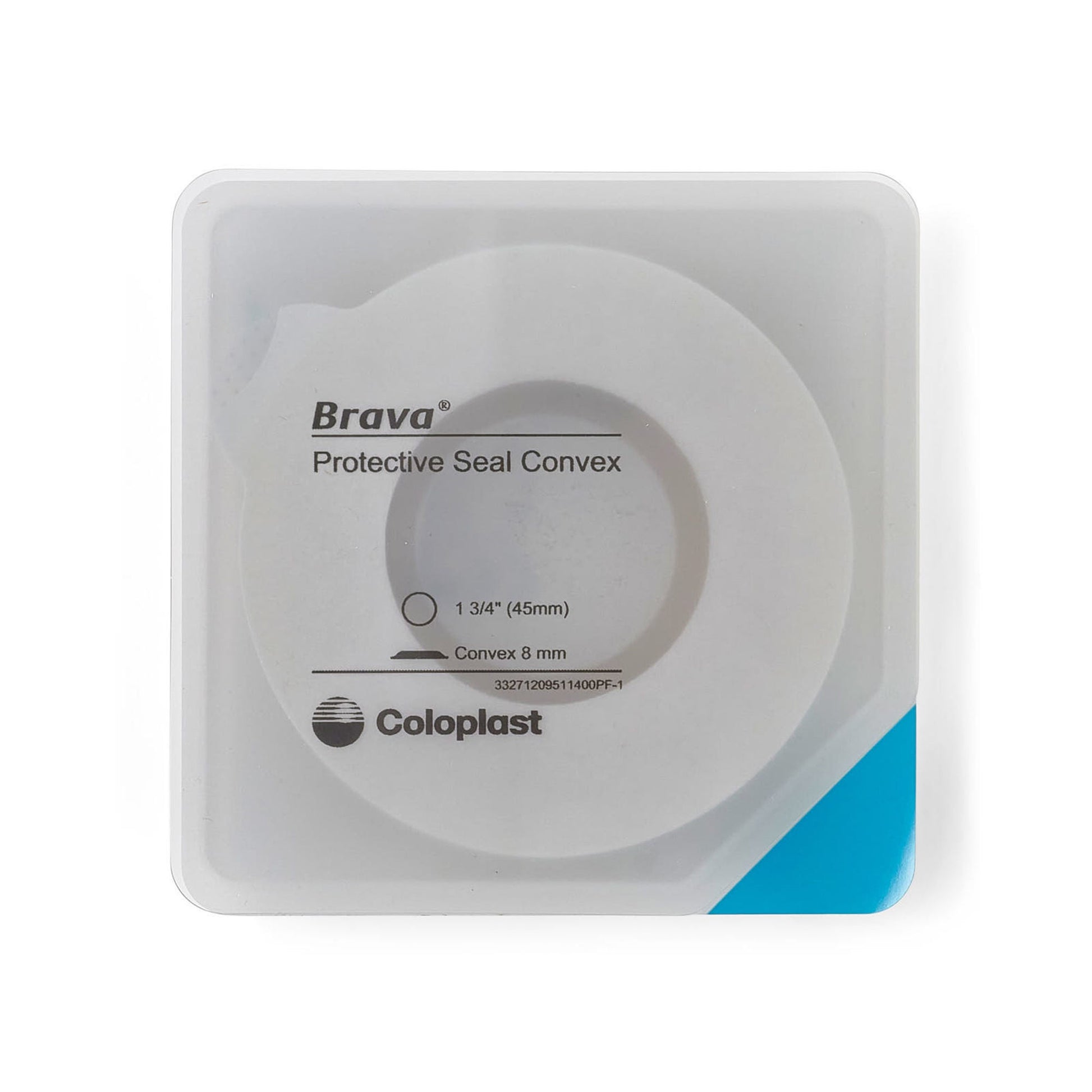 Brava Ostomy Seal Convex, Starter Hole (45mm) For Use with Ostomy Pouch