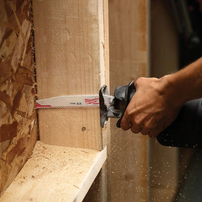 Milwaukee 12" 5 TPI AX SAWZALL Blade for Wood with Nails (5 PK) 48-00-5027 | 12 in Blade Length, 5-Piece