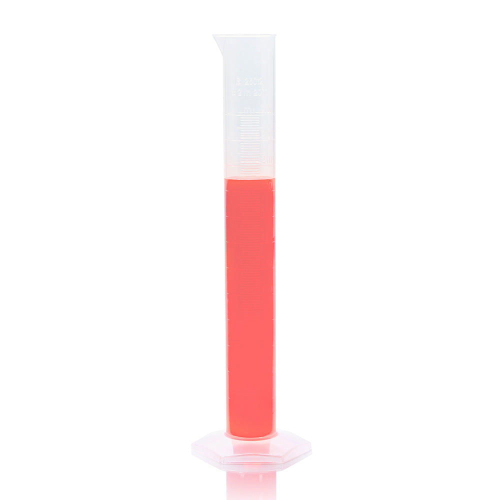 Graduated Measuring Cylinders, Polypropylene, Class B, Tall Form — 10 mL to 2000 mL, Each | Globe Scientific