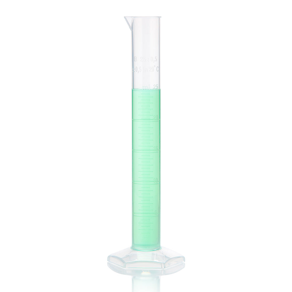 Graduated Measuring Cylinders, Polypropylene, Class B, Tall Form — 10 mL to 2000 mL, Each | Globe Scientific
