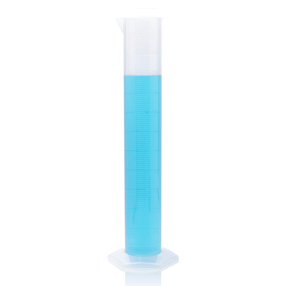 Graduated Measuring Cylinders, Polypropylene, Class B, Tall Form — 10 mL to 2000 mL, Each | Globe Scientific