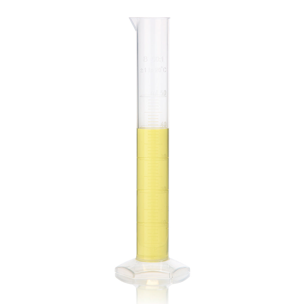 Graduated Measuring Cylinders, Polypropylene, Class B, Tall Form — 10 mL to 2000 mL, Each | Globe Scientific