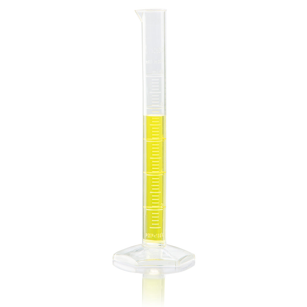 Graduated Measuring Cylinders, PMP Class B, Molded Graduations, Tall Form — 10 mL to 2000 mL, Each | Globe Scientific