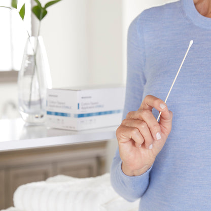 McKesson Sterile Swabsticks, Cotton Tip, Wood Shaft
