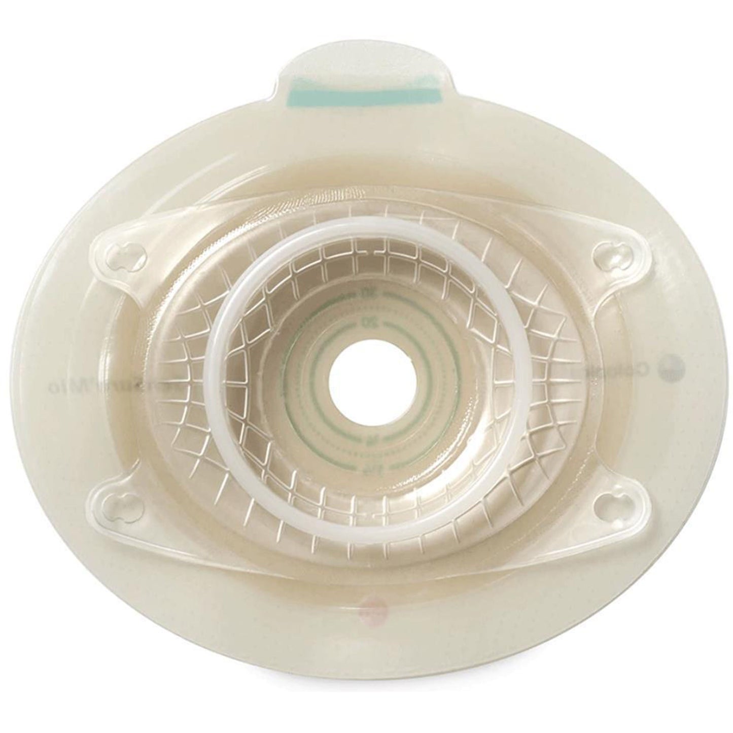 SenSura® Mio Convex Light Click Ostomy Barrier, Stoma Opening, Red Match