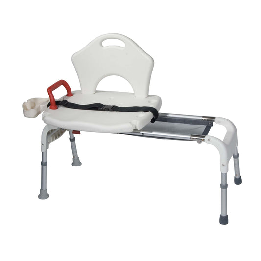 drive™ Aluminum Bath Transfer Bench, 21 – 25 Inch Seat Height