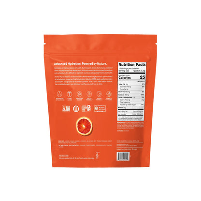 Cure Electrolyte Drink Mix, Blood Orange, 7.7-gram Packets