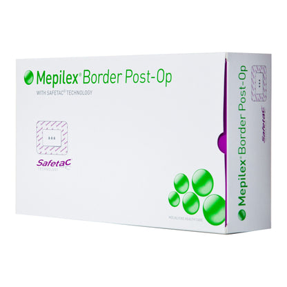 Mepilex® Border Post-Op Adhesive with Border Foam Dressing