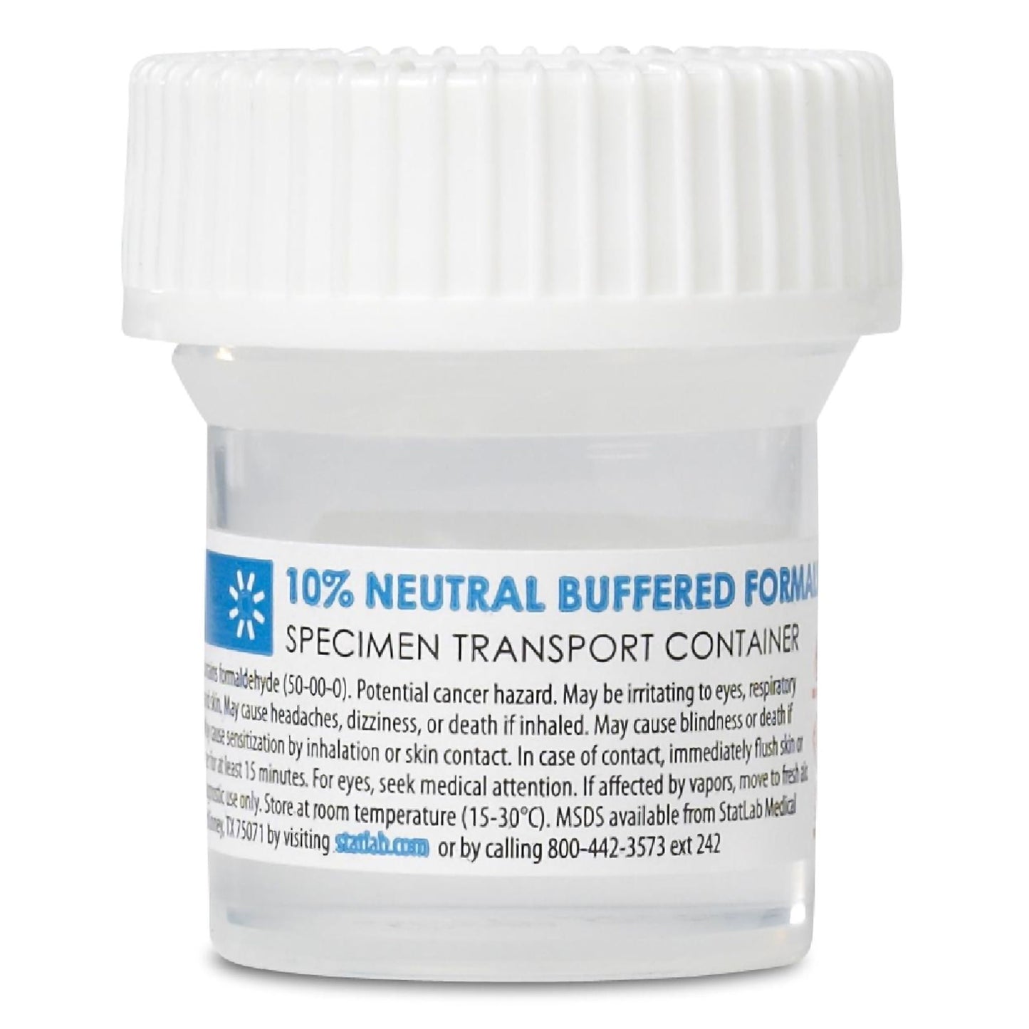 StatClick™ Prefilled Formalin Container, Fill in 40 mL
