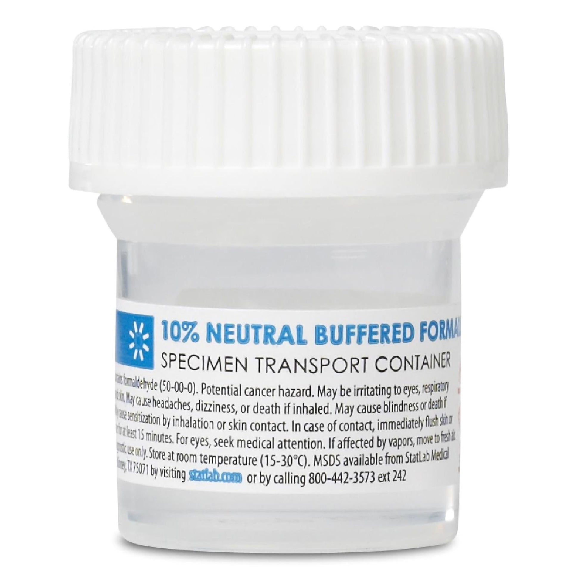 StatClick™ Prefilled Formalin Container, Fill in 40 mL