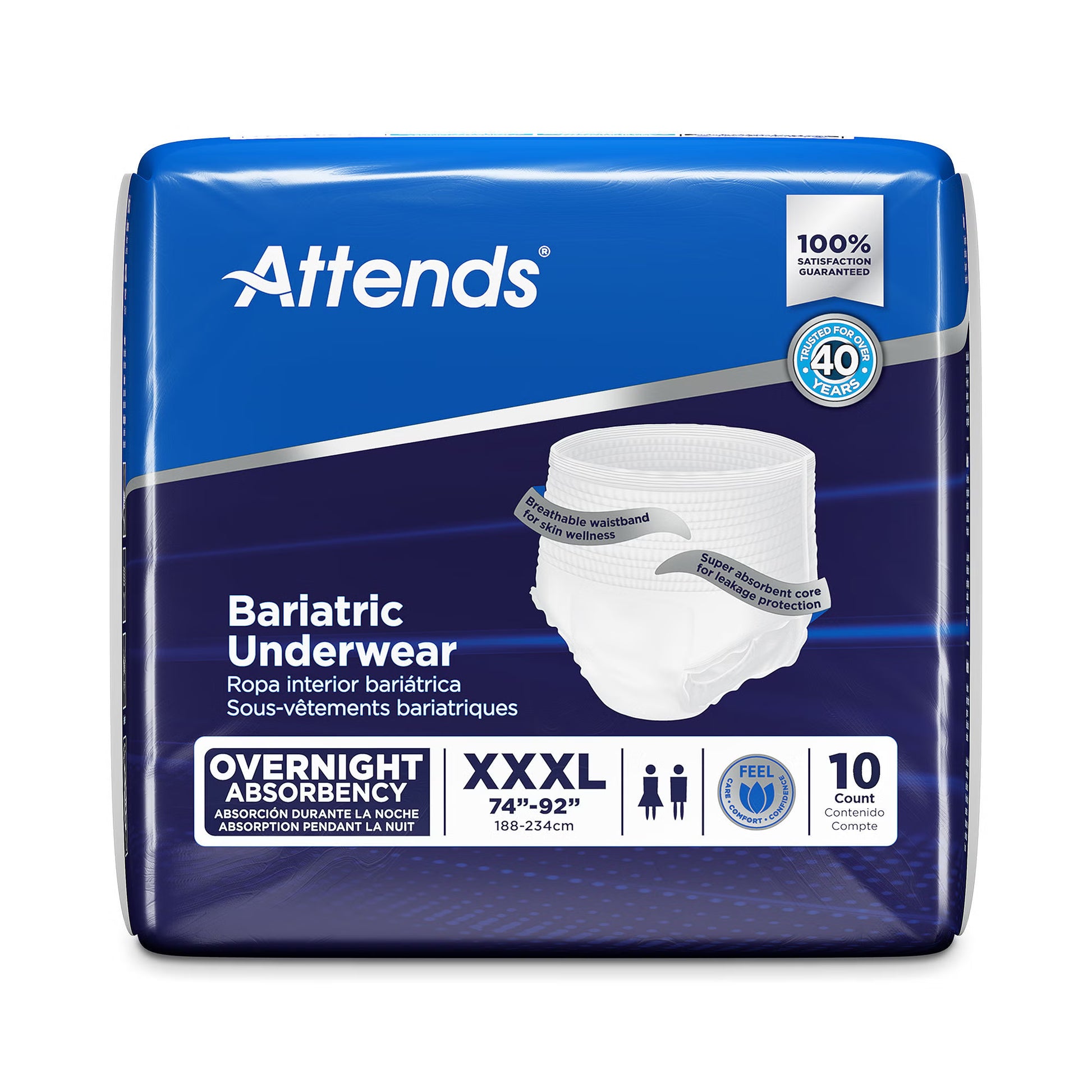 Attends® Bariatric Ultimate Absorbent Underwear