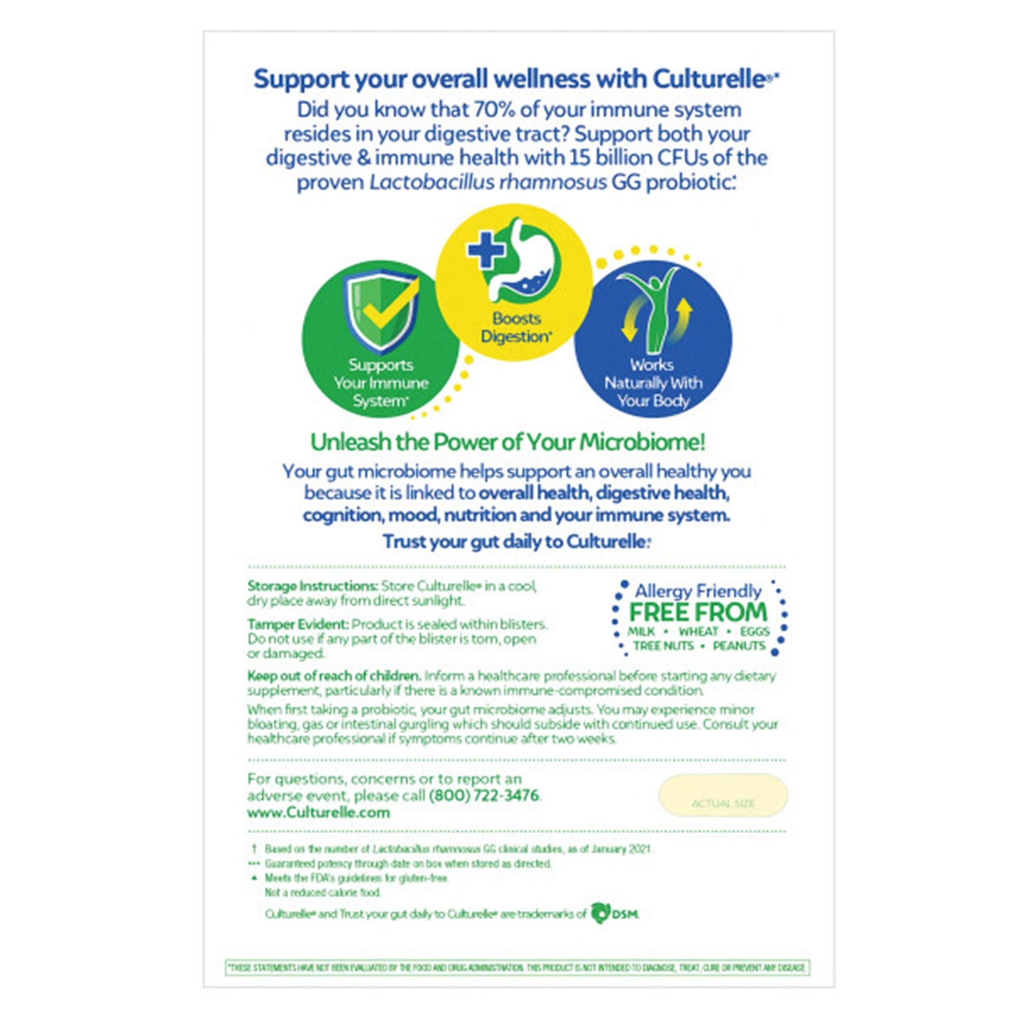 Culturelle® Health & Wellness Capsules