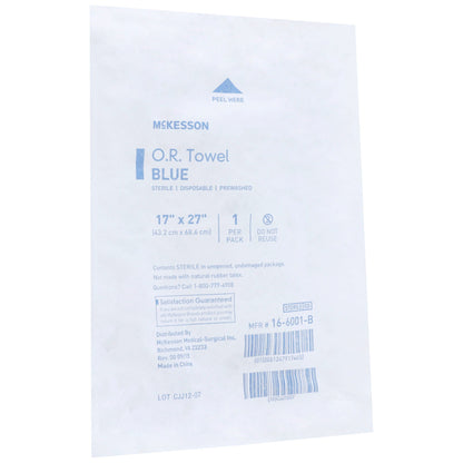 McKesson Sterile Blue O.R. Towel