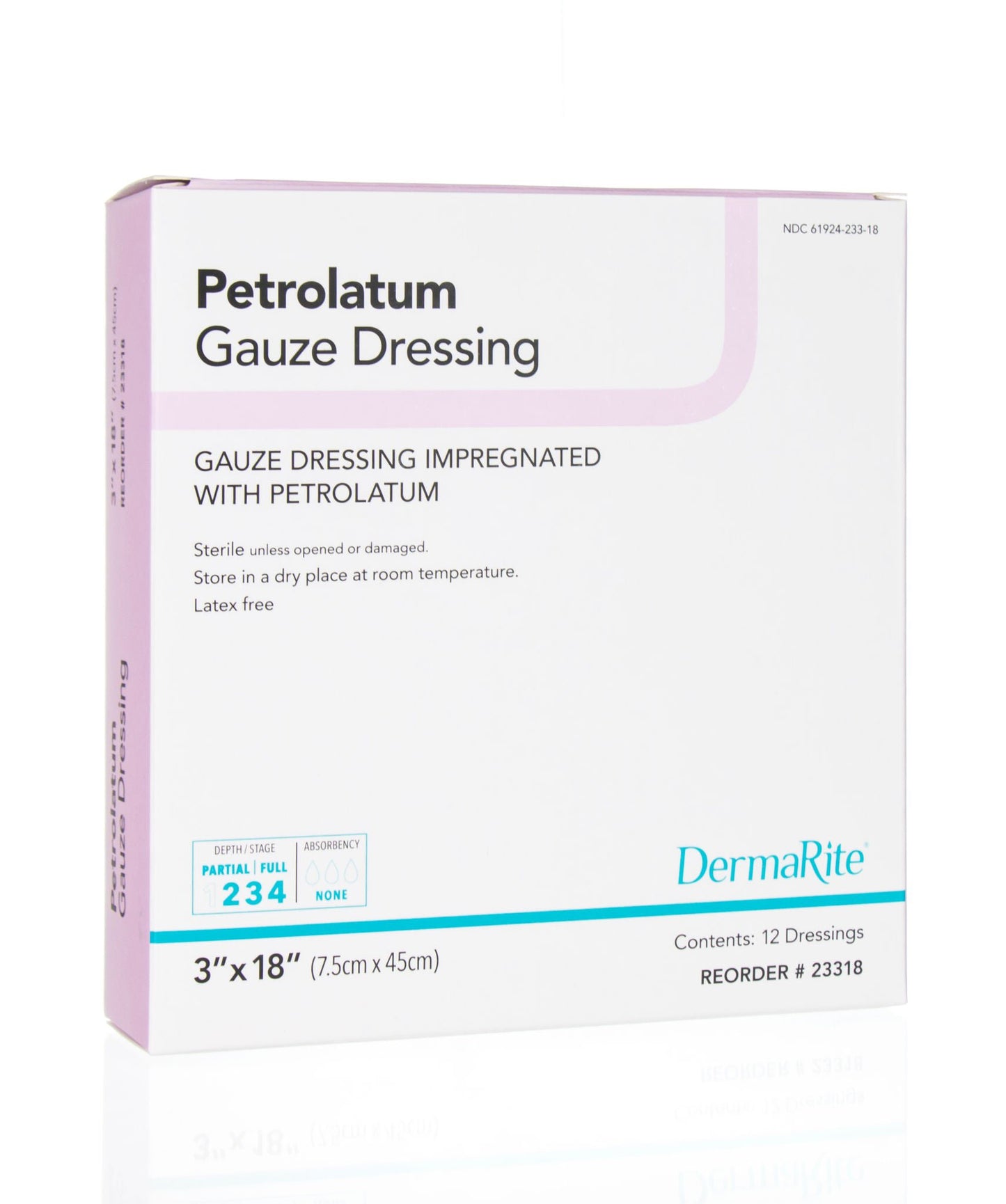 DermaRite® Petrolatum Impregnated Dressing