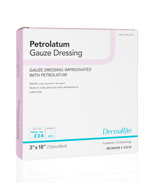 DermaRite® Petrolatum Impregnated Dressing