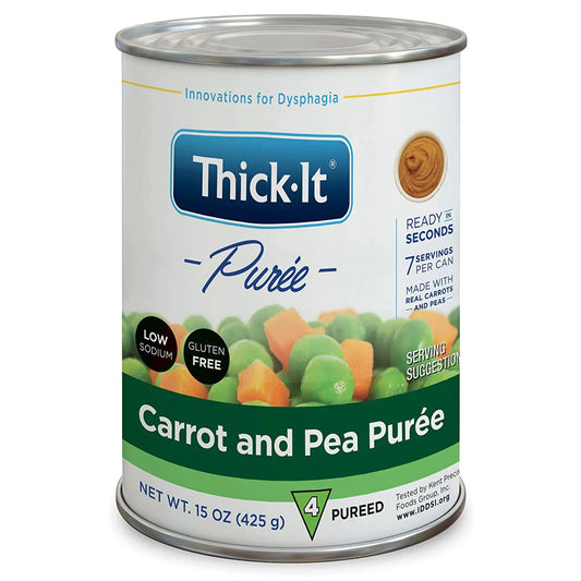 Thick-It® Carrot and Pea Purée Thickened Food, Can
