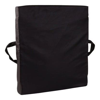 Mabis® Wheelchair Seat Cushion, Black, 16 D x 20 W x 2 H in.