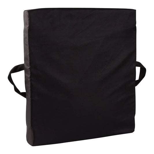 Mabis® Wheelchair Seat Cushion, Black, 16 D x 20 W x 2 H in.