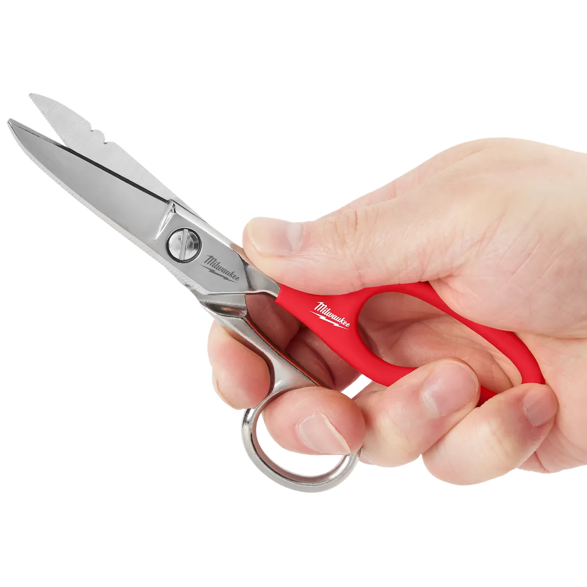 Milwaukee Electrician Scissors with Extended Handle 48-22-4049 | 1.875 in Blade Length