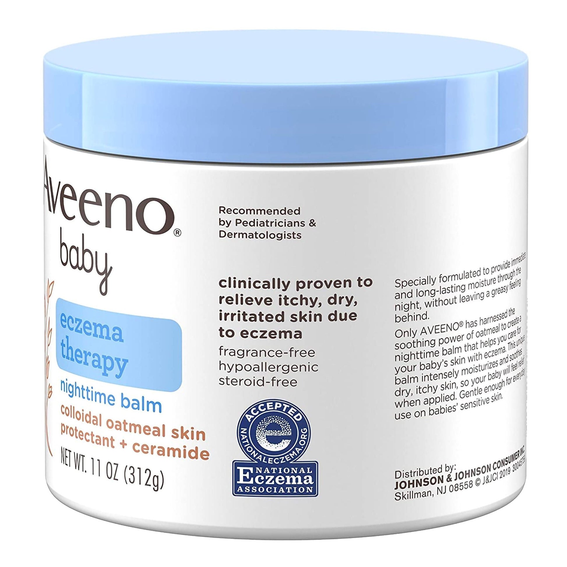 Aveeno® Baby Eczema Therapy Nighttime Balm, Jar