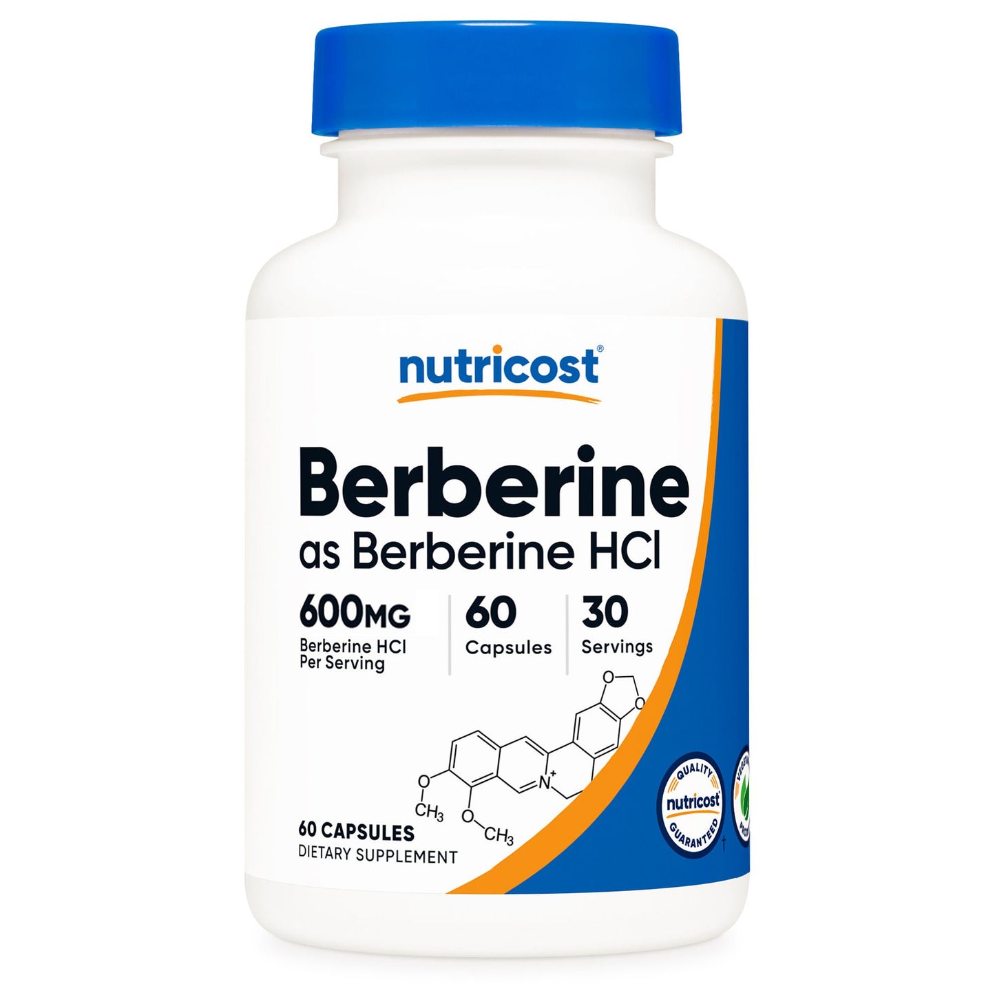 nutricost Dietary Supplement Berberine 600 mg Strength Capsule