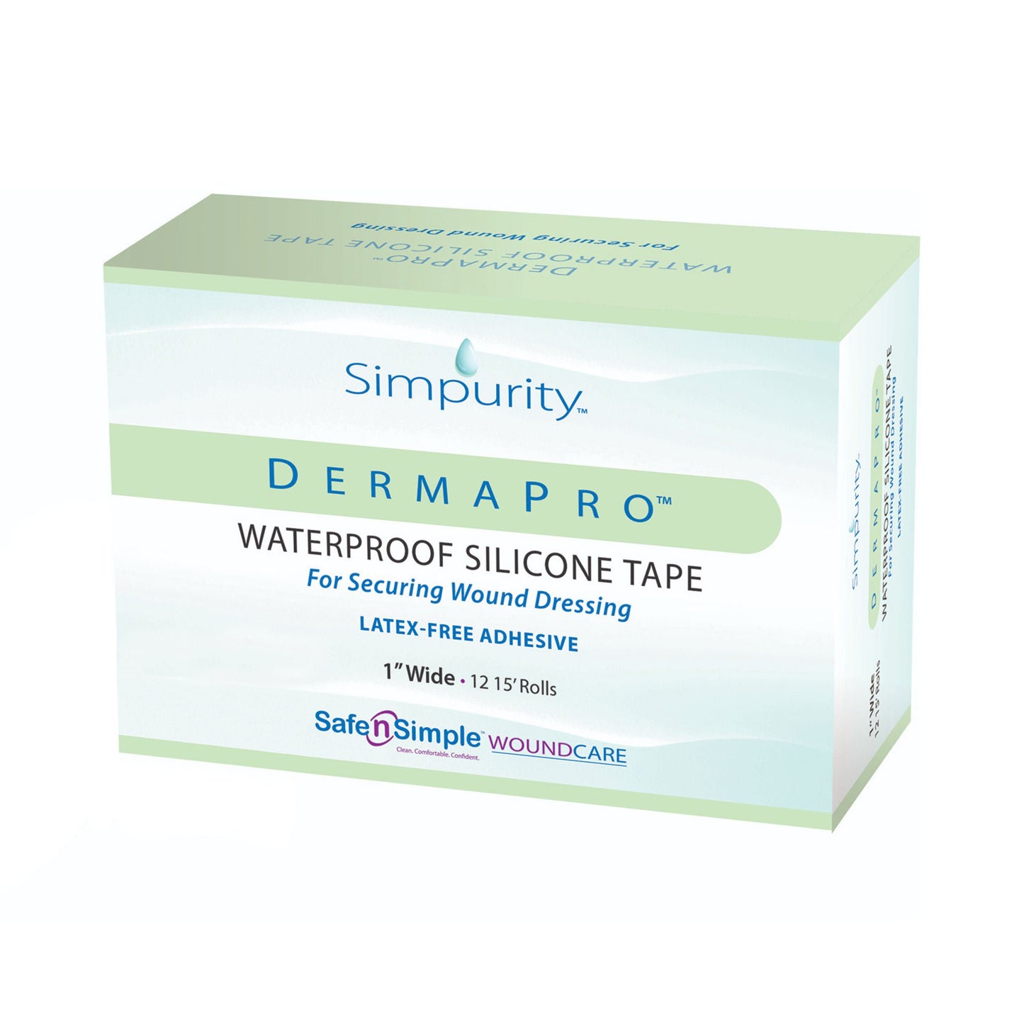 DermaPro™ Silicone Medical Tape, Transparent