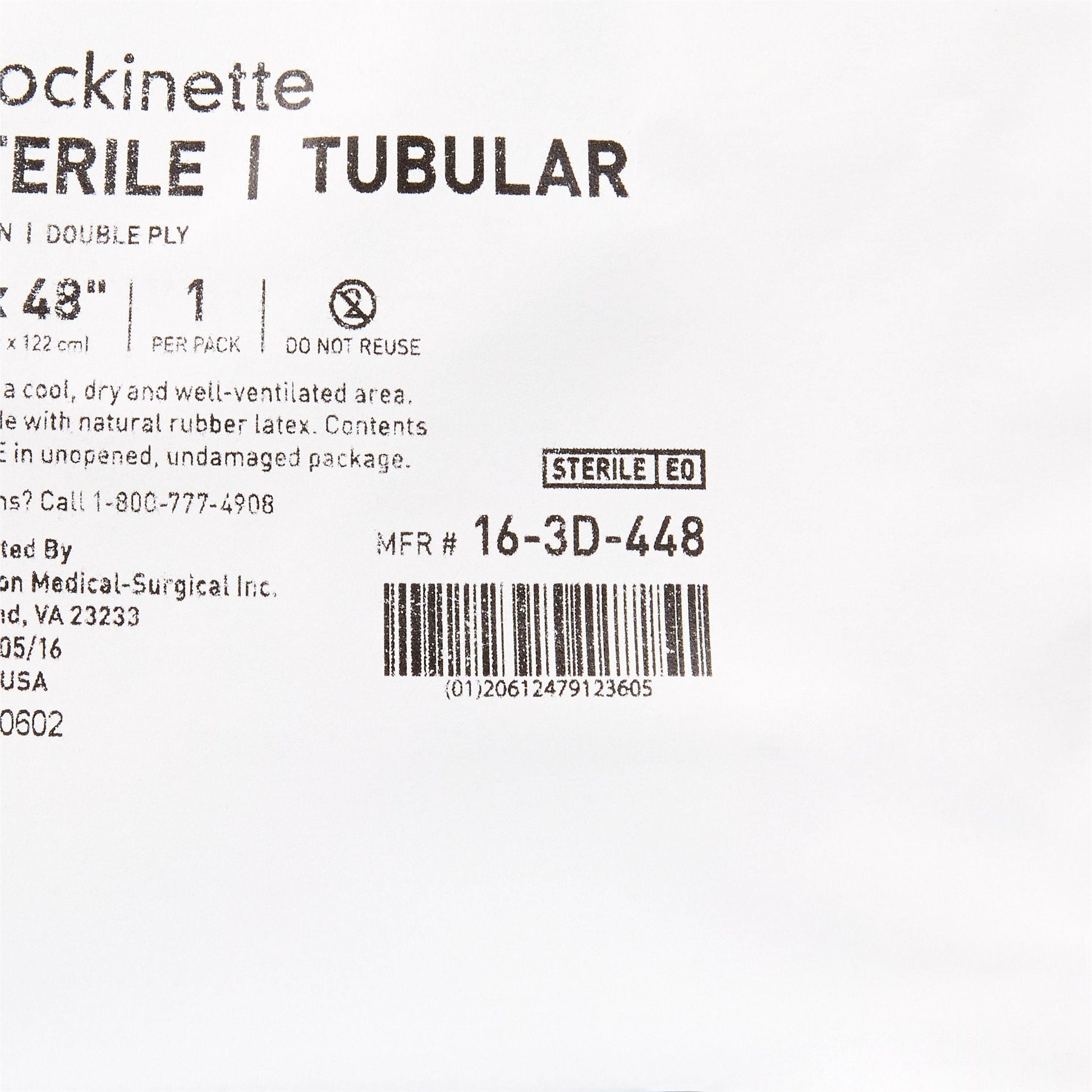 McKesson Beige Cotton Tubular Stockinette