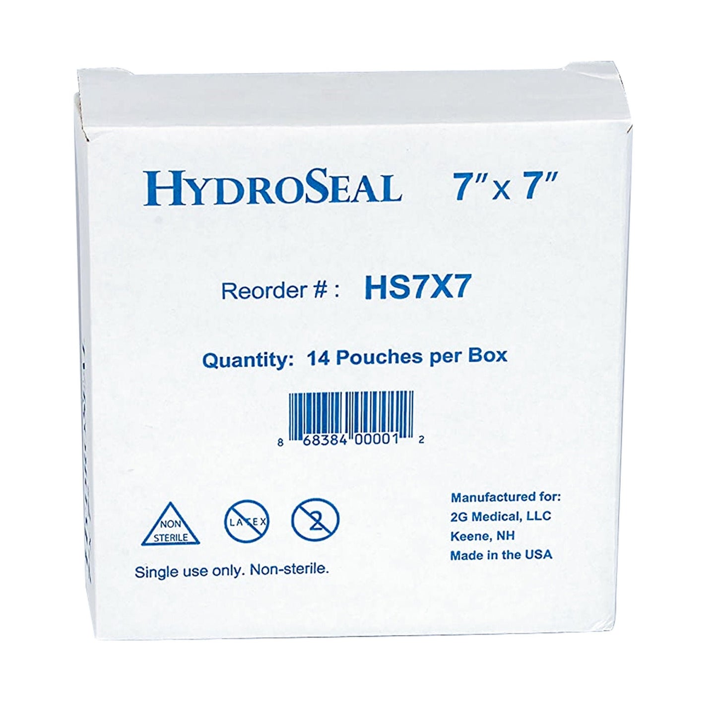 HydroSeal IV Site Barrier Protector, Clear, Disposable